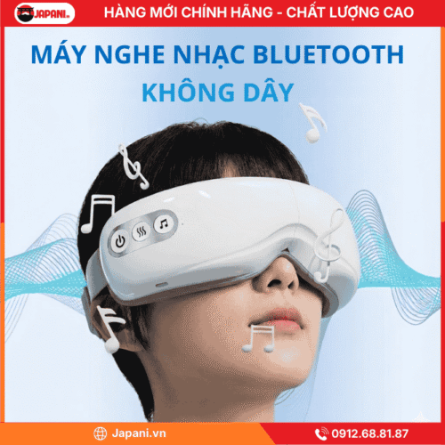 Công nghệ Bluetooth của Máy massage mắt JAPANI E9 