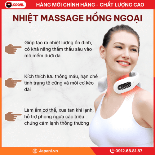 Nhiệt massage hồng ngoại