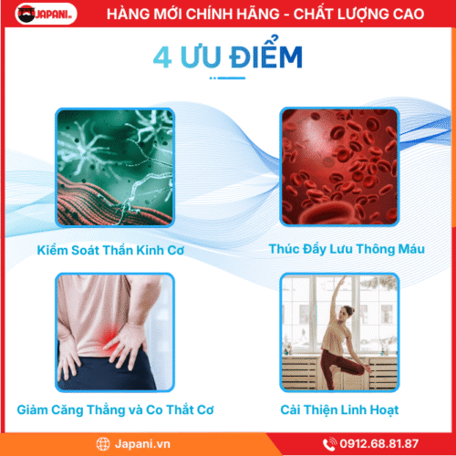 Ưu Điểm Nổi Bật của Thiết Bị Massage Cổ Vai Gáy JAPANI CVG-1981