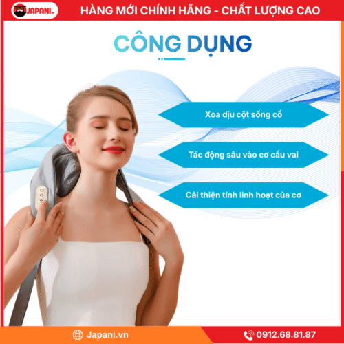 Công dụng máy massage Japani CVG-1981