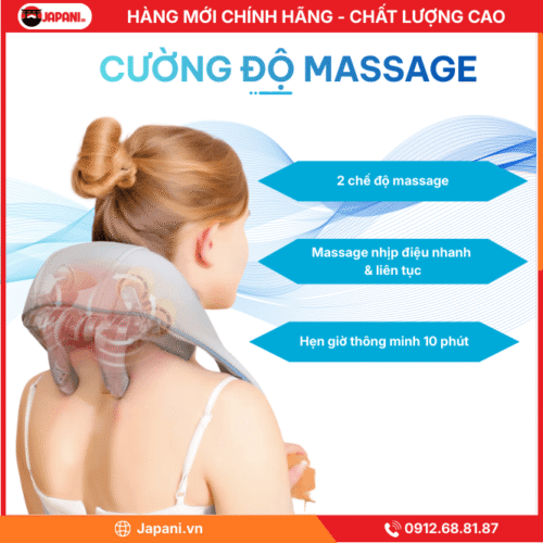 Cường Độ Hoạt Động Máy Massage Japani CVG-1981