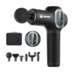 Súng mát xa cầm tay JAPANI VTT W1 30 cấp độ rung, 6 đầu massage