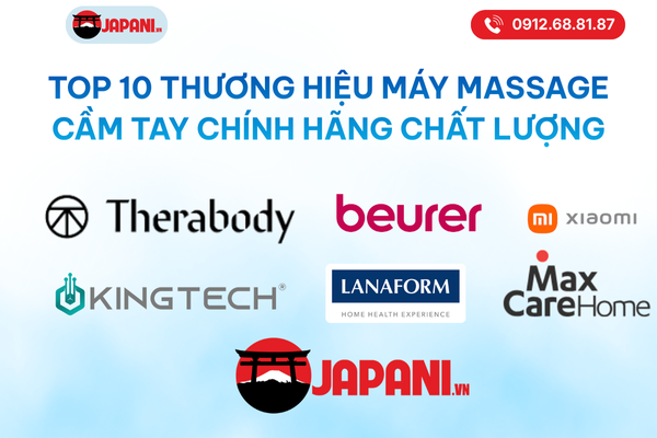 Thương hiệu máy massage cầm tay