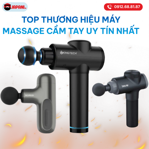 Thương hiệu máy massage cầm tay uy tín