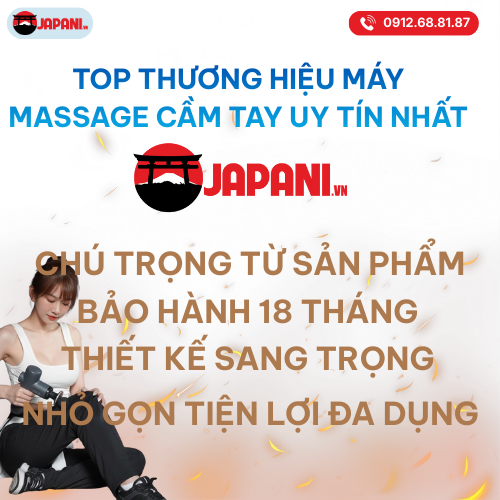 Japani máy massage cầm tay uy tín