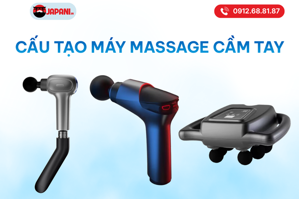 Cấu tạo máy massage cầm tay