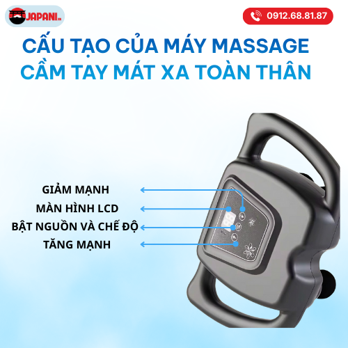 Thông tin về máy massage cầm tay toàn thân
