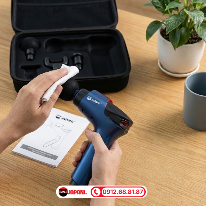 C&aacute;ch bảo quản, bảo tr&igrave; m&aacute;y massage cầm tay bền l&acirc;u