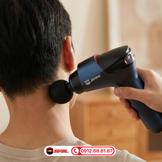 C&aacute;ch d&ugrave;ng m&aacute;y m&aacute;t xa đối với v&ugrave;ng cổ