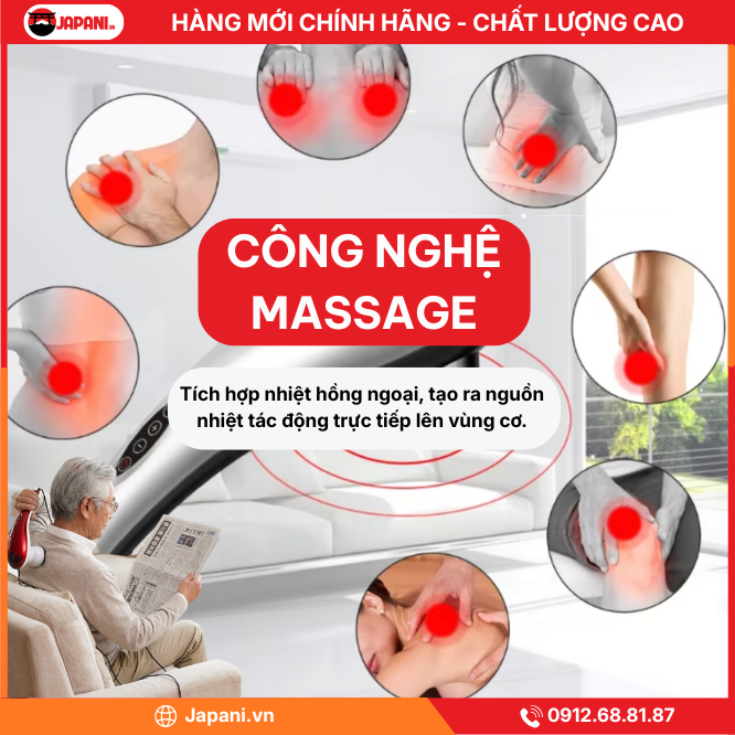 Công nghệ của Máy đấm lưng cầm tay MDN-4374