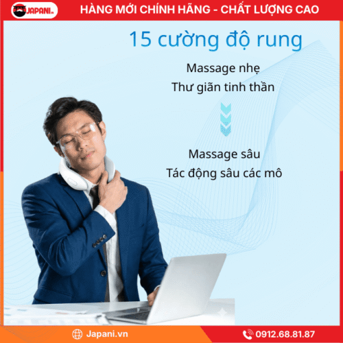 Cường độ rung của Súng Massage JAPANI H88