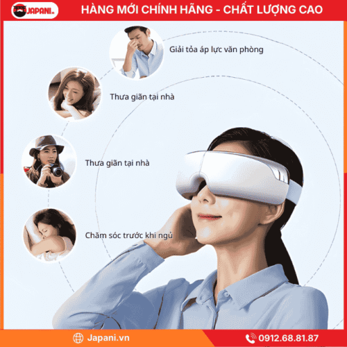 Công dụng của Máy massage mắt JAPANI H3