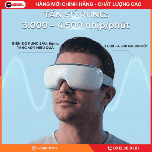 Tần số rung của Máy massage mắt JAPANI H3