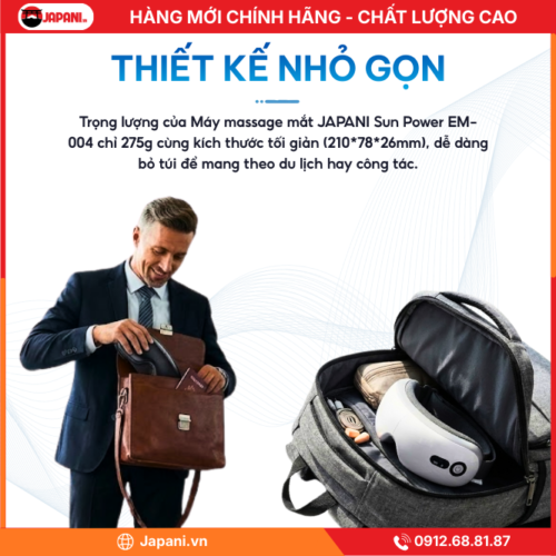 Thiết kế nhỏ gọn của JAPANI Sun Power EM-004