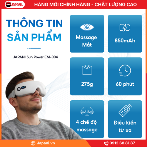 Thông tin chi tiết của JAPANI Sun Power EM-004