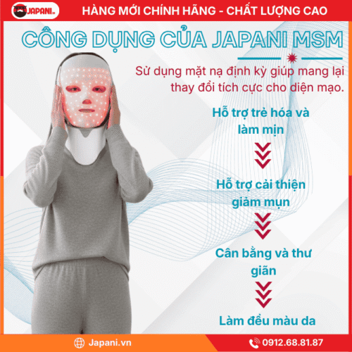 Công Dụng Của Mặt Nạ Trị Liệu JAPANI MSM
