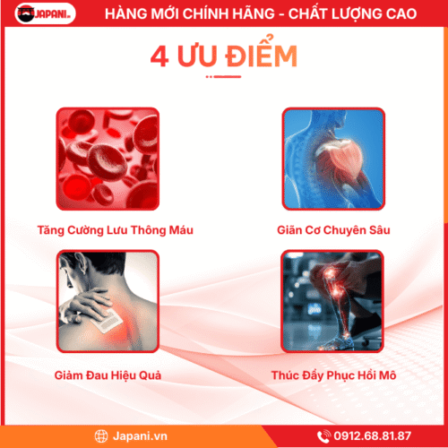 Ưu điểm máy massage Japani 606B1-1 Dolphin