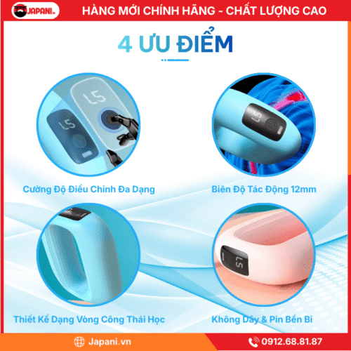 Ưu Điểm Nổi Bật của Thiết Bị Massage Cầm Tay JAPANI MCT-4421