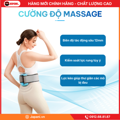 Cường độ máy massage cầm tay MCT-4421