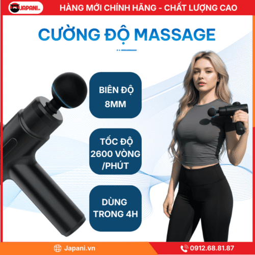 Tốc độ máy massage Cầm Tay JAPANI Sun Power JMQ24