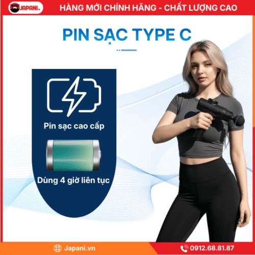 Pin sạc của máy massage Cầm Tay JAPANI Sun Power JMQ24