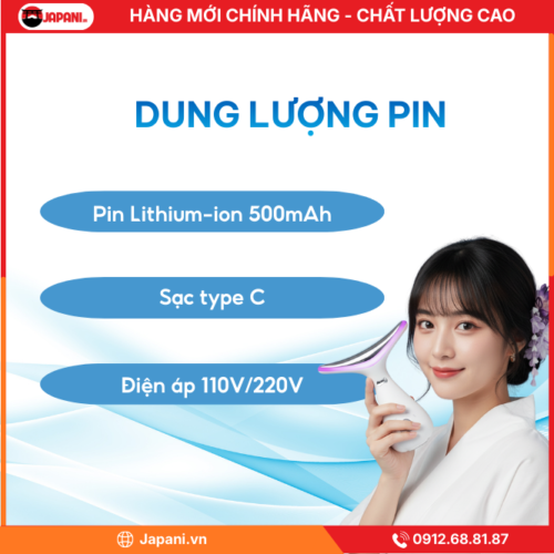 Dung Lượng Pin 500mAh