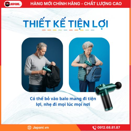 Thiết Kế Nhỏ Gọn, Tiện Lợi và Vật Liệu Cao Cấp