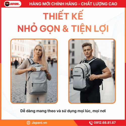 Thiết kế nhỏ gọn, nhẹ và tiện lợi của máy massage cầm tay JAPANI Sun Power MK001