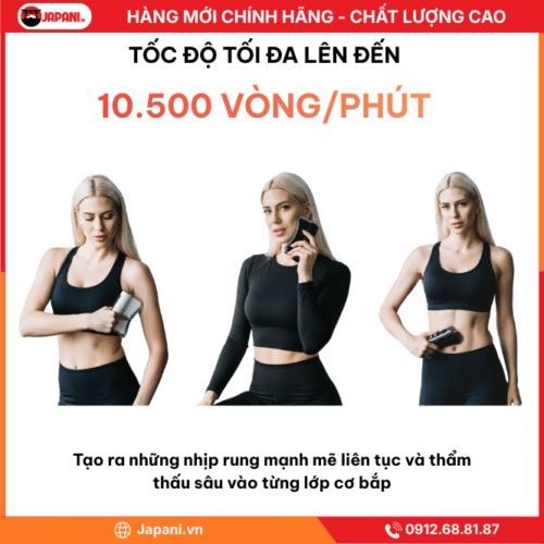 Cường độ rung của máy massage