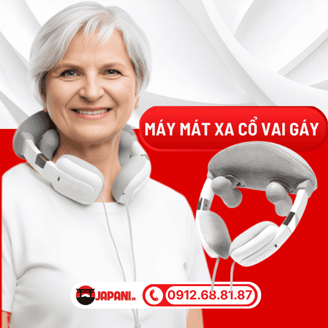 Máy mát xa cổ vai gáy trị liệu đa năng