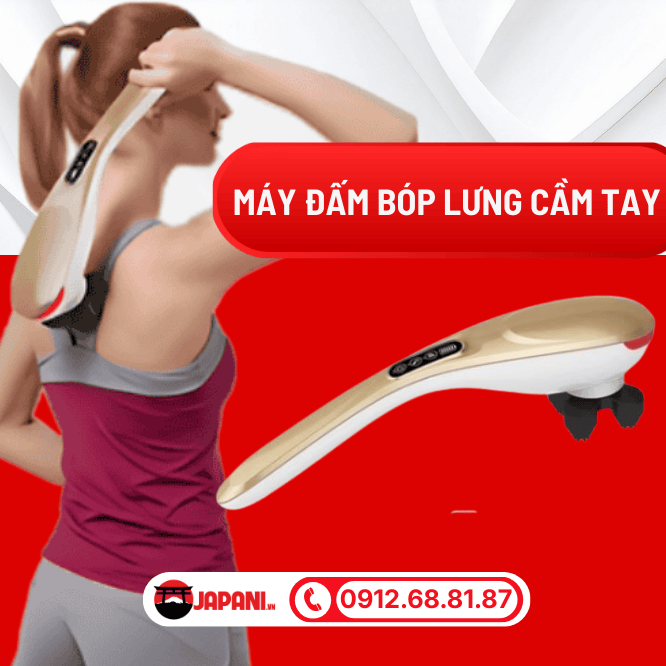 Máy đấm bóp lưng cầm tay đa năng
