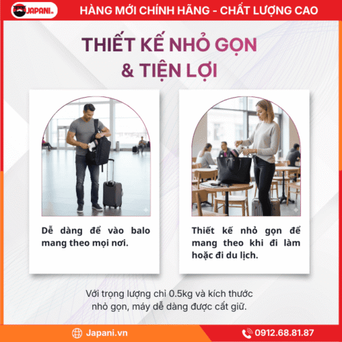 Thiết Kế Nhỏ Gọn, Tiện Lợi Của Máy JAPANI Sun Power AMQ-001