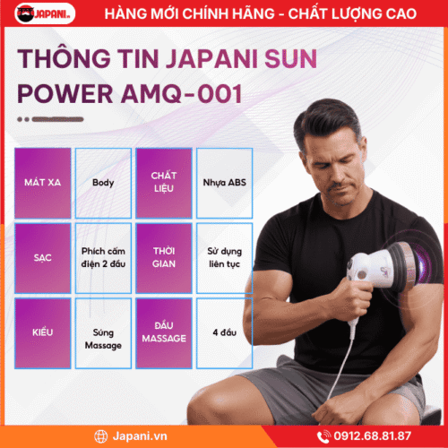 Thông Tin Chi Tiết Sản Phẩm JAPANI Sun Power AMQ-001