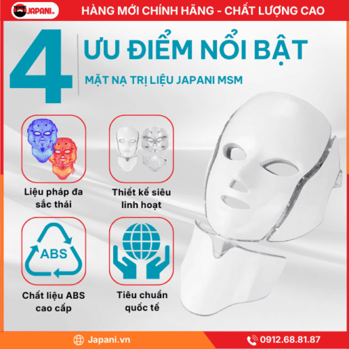 Ưu Điểm Nổi Bật Của Mặt Nạ Trị Liệu JAPANI MSM