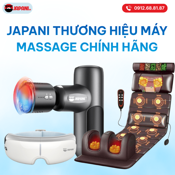 Japani thương hiệu máy massage cầm tay chính hãng