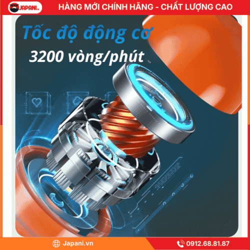 Cường độ rung của máy massage mini cầm tay JAPANI CTMINI-5741