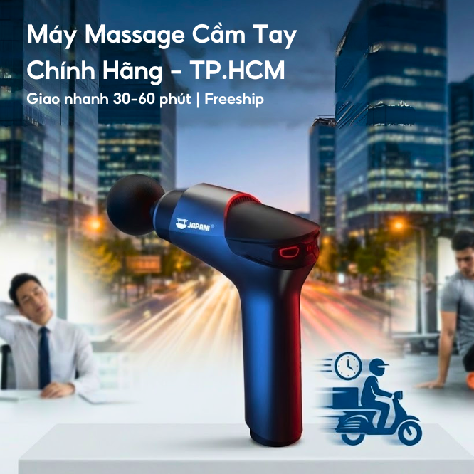 Mua m&aacute;y massage cầm tay ch&iacute;nh h&atilde;ng ở đ&acirc;u tại TPHCM