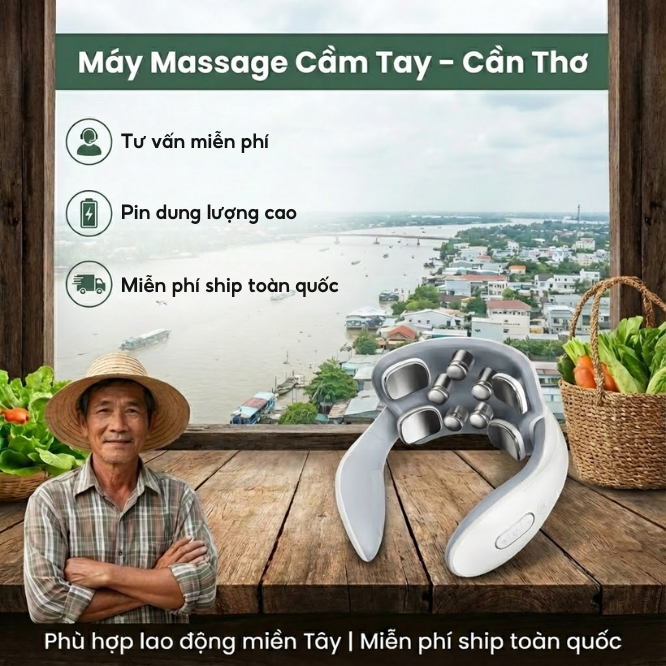 Mua máy massage c&acirc;̀n thơ
