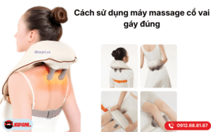 Hướng dẫn cách sử dụng máy massage cổ vai gáy chính xác