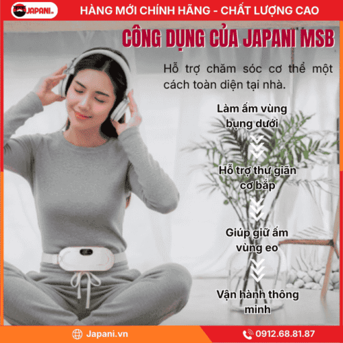 Công Dụng Của Máy Massage Bụng JAPANI MSB-6013