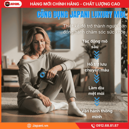 công dụng Của Máy Massage Cao Cấp JAPANI LUXURY MDL-5973