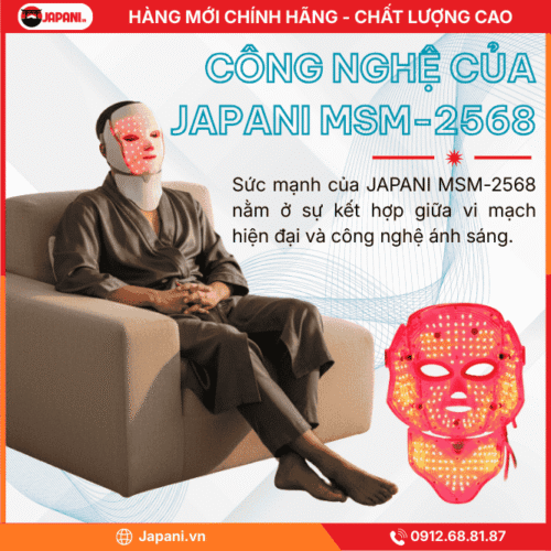 Công Nghệ Của Máy Massage Nâng Cơ Mặt JAPANI MSM-2568