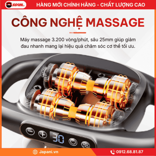 Công Nghệ Của Máy Đấm Lưng Cầm Tay JAPANI MDL-5296