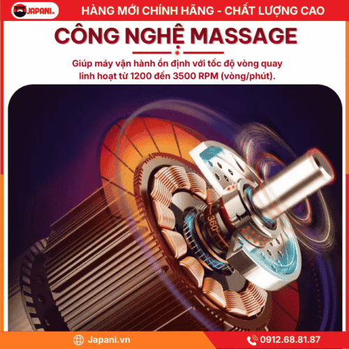 Công Nghệ Của Máy Đấm Lưng Cầm Tay JAPANI MDL-5402