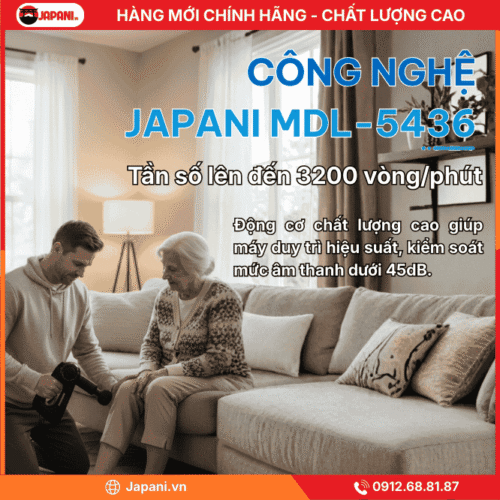 Công Nghệ Của Máy Đấm Lưng Cầm Tay JAPANI MDL-5436