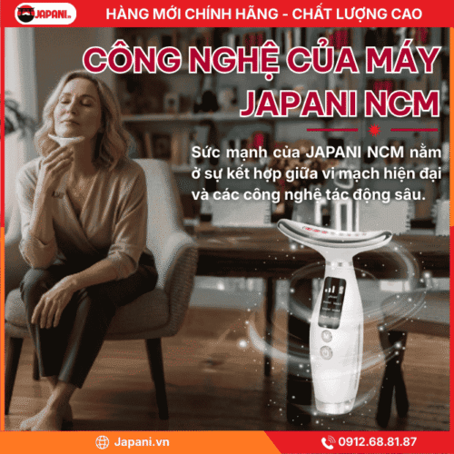 Công Nghệ Massage Của Máy Massage Nâng Cơ Mặt JAPANI NCM-5984