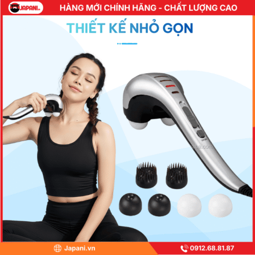 Thiết kế của máy bấm huyệt cầm tay JAPANI LUYAO MCT-4729