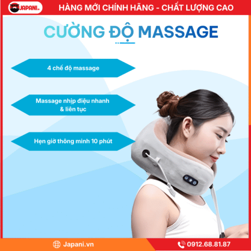 Cường Độ của Máy Mát Xa Cổ Vai Gáy JAPANI CVG-5813