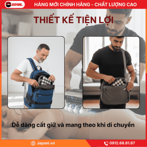 Thiết kế công thái học của máy đấm lưng cầm tay JAPANI MDL-5403