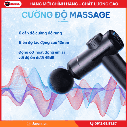 Cường Độ Massage Của Máy Mát Xa Lưng JAPANI MDL-5597